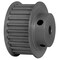 B&B Manufacturing 25-5M15-6FA3, Timing Pulley, Aluminum, Clear Anodized,  25-5M15-6FA3 - alternate 2